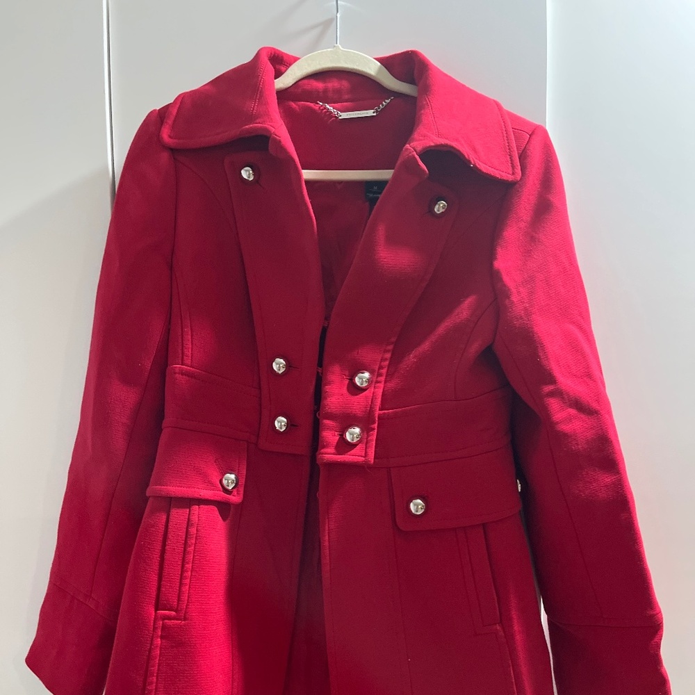 White House black market red jacket